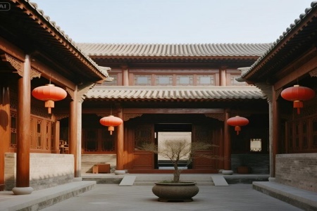 四合院|北京西城區1800㎡四合院轉讓項目51BJ-0666